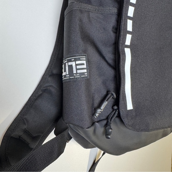 Nike Hoops Elite Backpack , Black/White - Picture 2 of 3